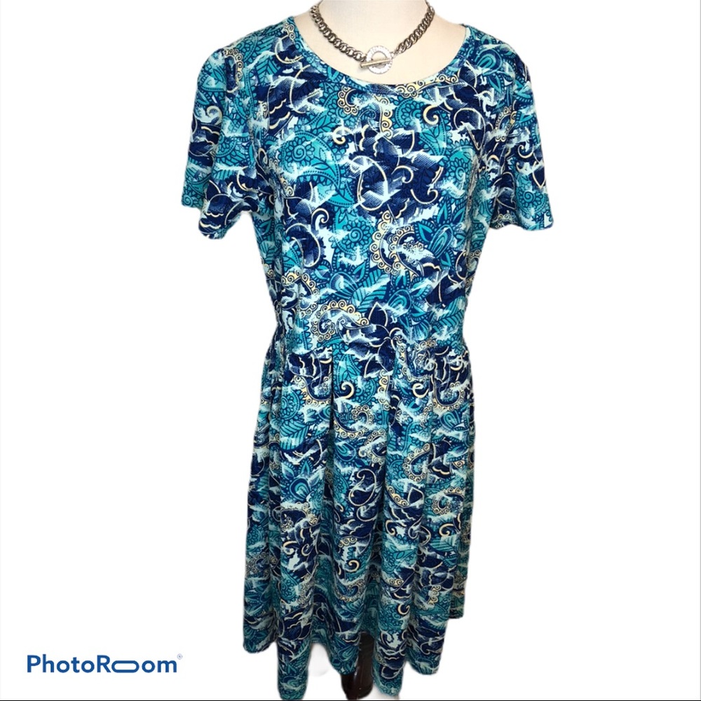 Lularoe Like New Amelia Dress 3X